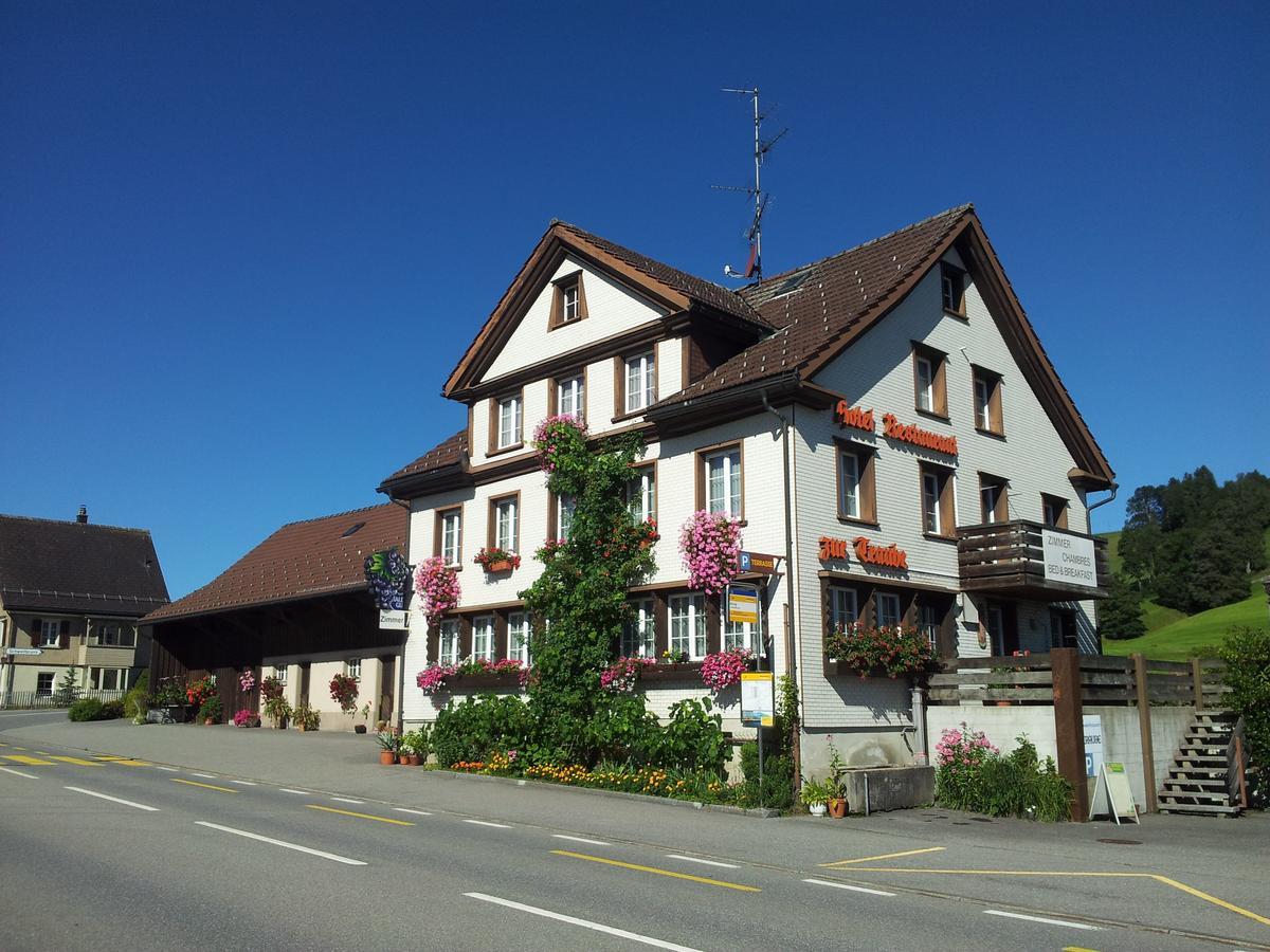 Hotel Garni Traube B&B Schwellbrunn Eksteriør bilde