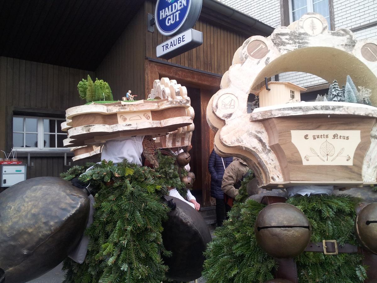 Hotel Garni Traube B&B Schwellbrunn Eksteriør bilde